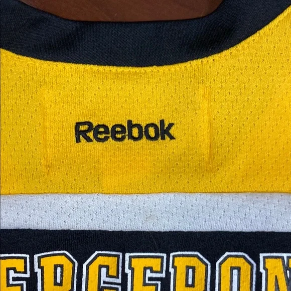 BRUINS Reebok Kids Black and Yellow Hockey Jersey 2-4T